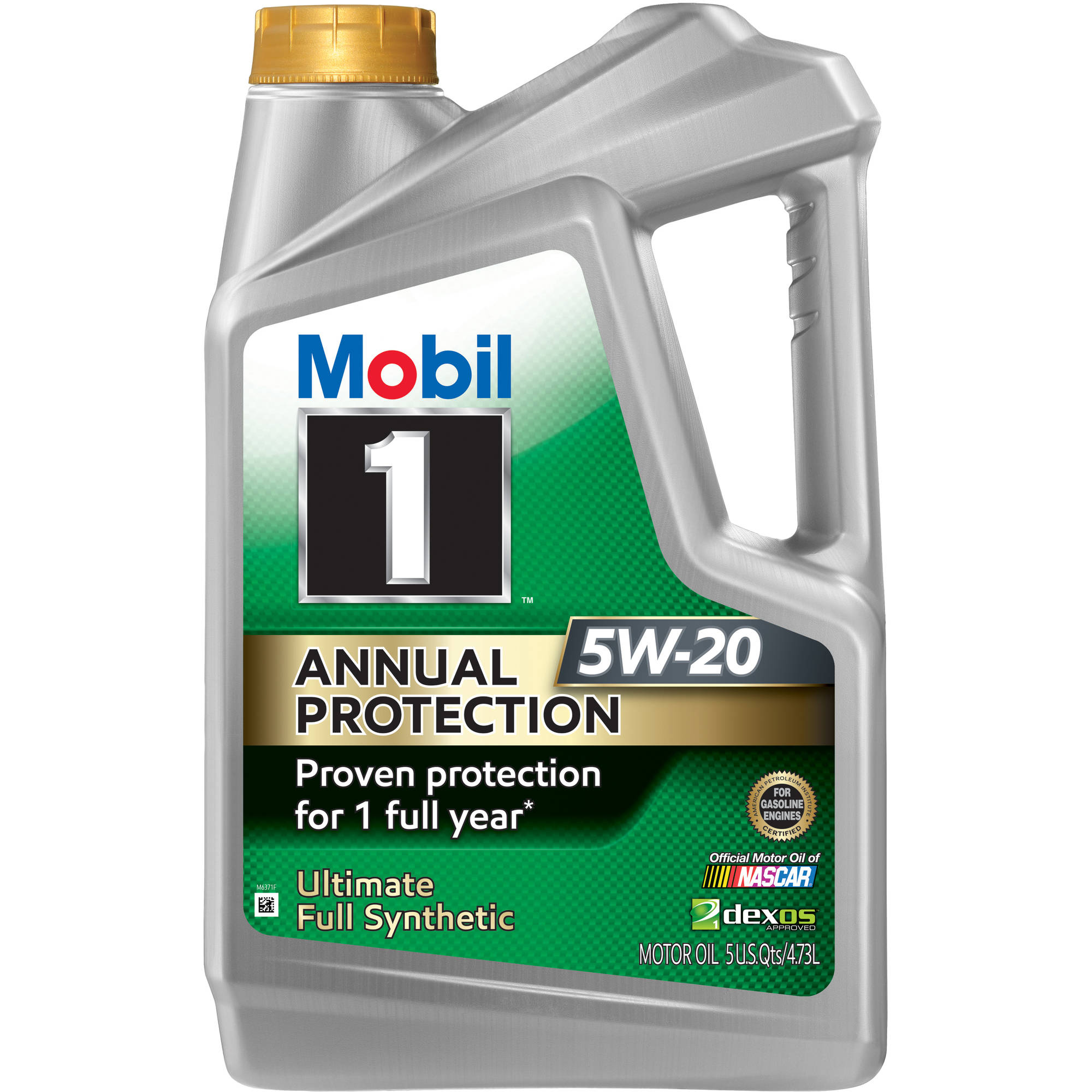 Mobil 1 Annual Protection Full Synthetic Motor Oil 5W-20  5 Qt