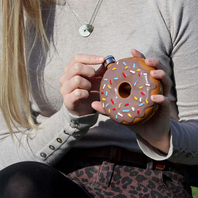 Donut Novelty Hipflask