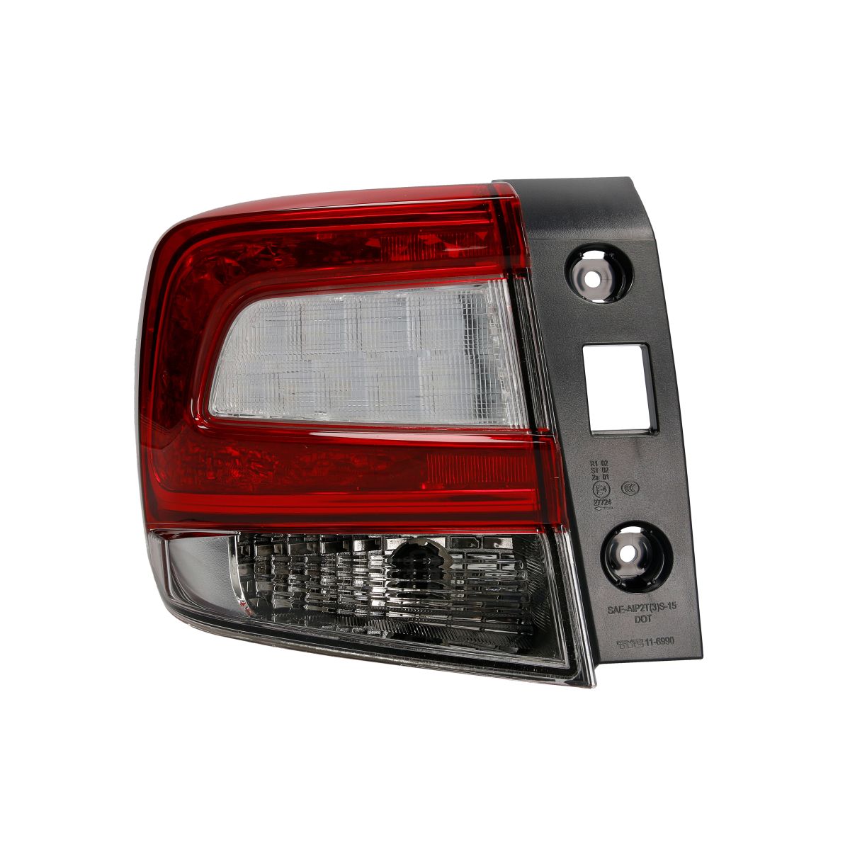 TYC 11-6990-16-9 Rear Light Left, Outer Section, LED, with Bulb Holder