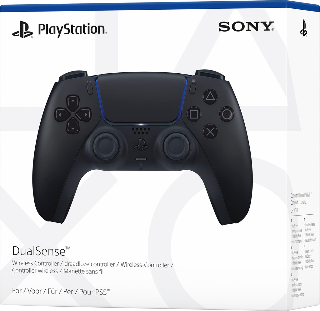 PS5 PlayStation 5 DualSense Wireless Controller - Midnight Black thumbnail