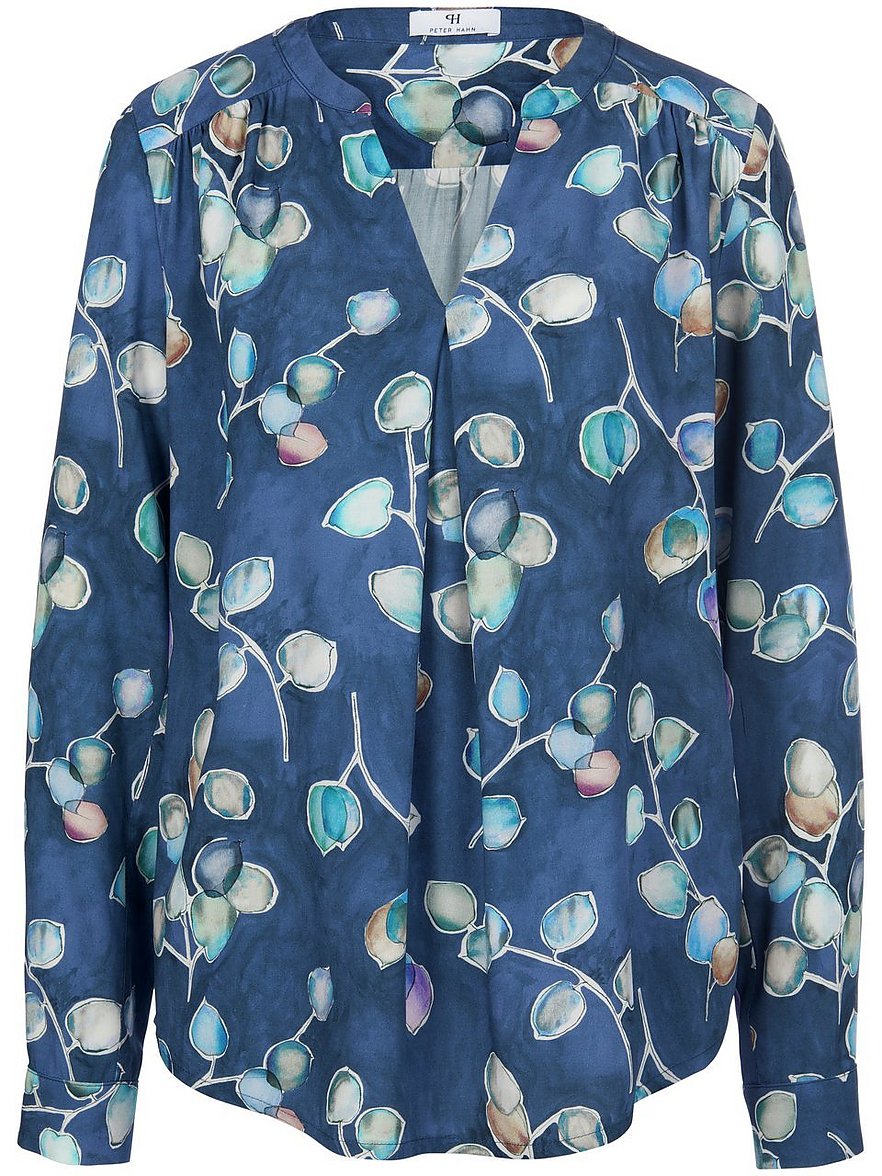 La Blouse 100% Viscose  Peter Hahn Bleu
