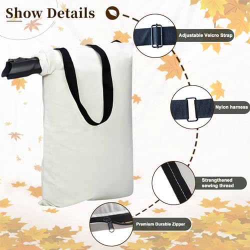 127-7040 Blower Debris Vacuum Bag for Toro Leaf Vacuum Bag, Fits 51436,51558,51563,51574,51581,51592 Replace:137-2336, 108-8994 thumbnail