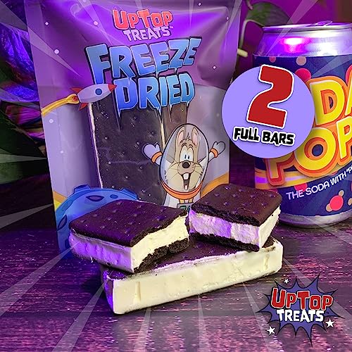 Sandwich Bars - Freeze Dried Ice Cream | Vanilla Flavored Ice Cream & Chocolate Wafers | for Backpacking, Camping, or as a Gift - Freeze-Dried in the thumbnail