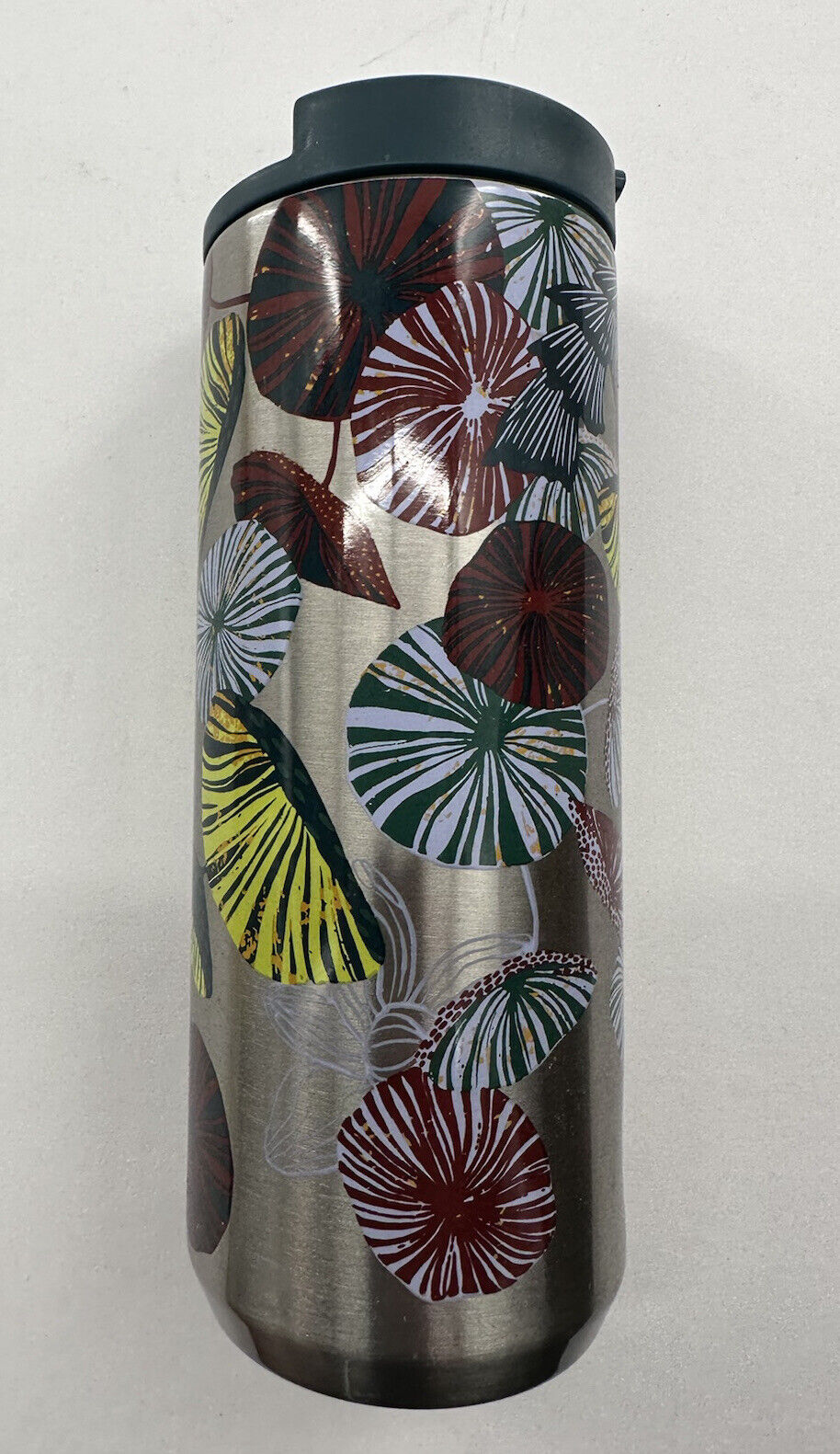Starbucks Stainless Steel Ocean and Forest Tumbler 12 Oz RARE thumbnail