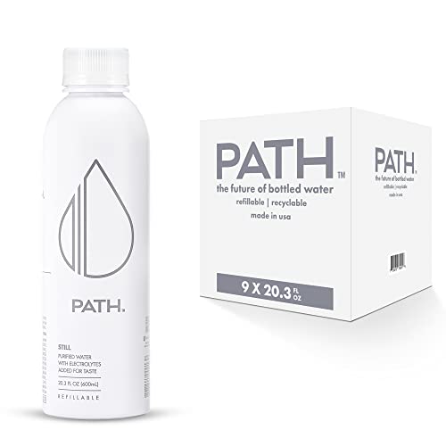 PATH Purified Water, 20.3 Fl. Oz., 12 Bottles/Carton (FG-1002)
