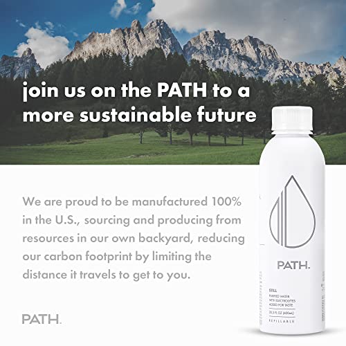 PATH Purified Water, 20.3 Fl. Oz., 12 Bottles/Carton (FG-1002) thumbnail