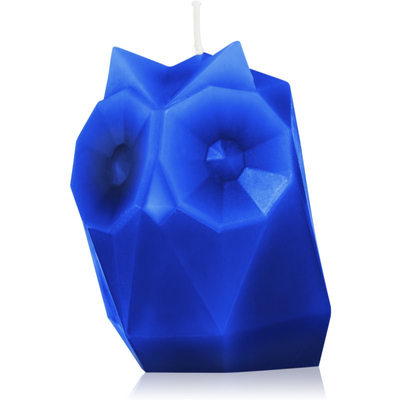 54 Celsius PyroPet UGLA (Owl) Decorative Candle I. Electric Blue 11 Cm