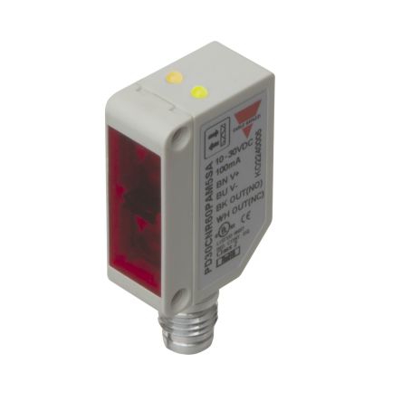 Carlo Gavazzi Diffuse Reflective Photoelectric Sensor, Rectangular Sensor