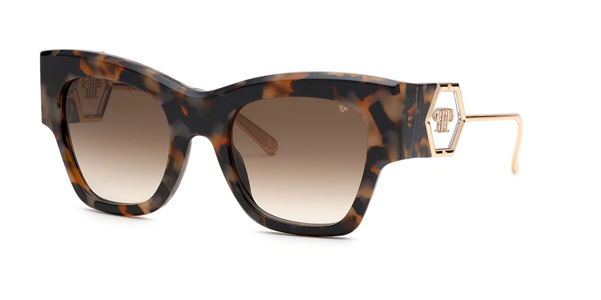 Philipp Plein, Sunglasses, Unisex, Brown, 53 MM, Authentic Glasses with Top-Notch Service