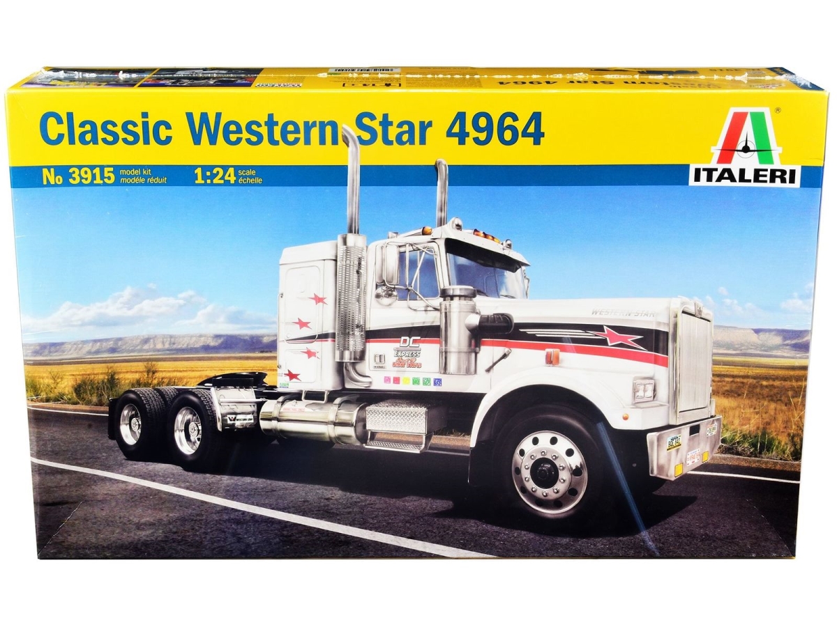 Skill 3 Western Star Classic 4964 Truck Tractor 1-24 Scale Model Kit