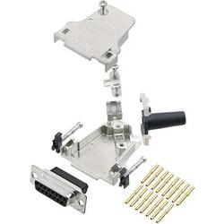 Encitech D45ZF15-DBCS15-K 6355-0049-12 D-SUB Buchsenleisten-Set 45  Polzahl: 15 Crimpen 1 St.