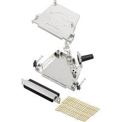 Encitech D45ZF37-DBCS37-K 6355-0049-14 D-SUB Buchsenleisten-Set 45  Polzahl: 37 Crimpen 1 St.
