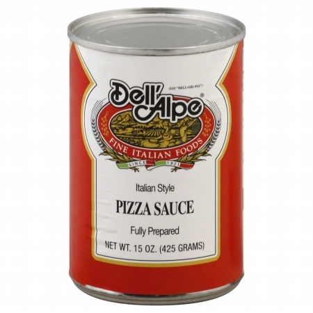 DELL ALPE SAUCE PIZZA-15 OZ -Pack of 12
