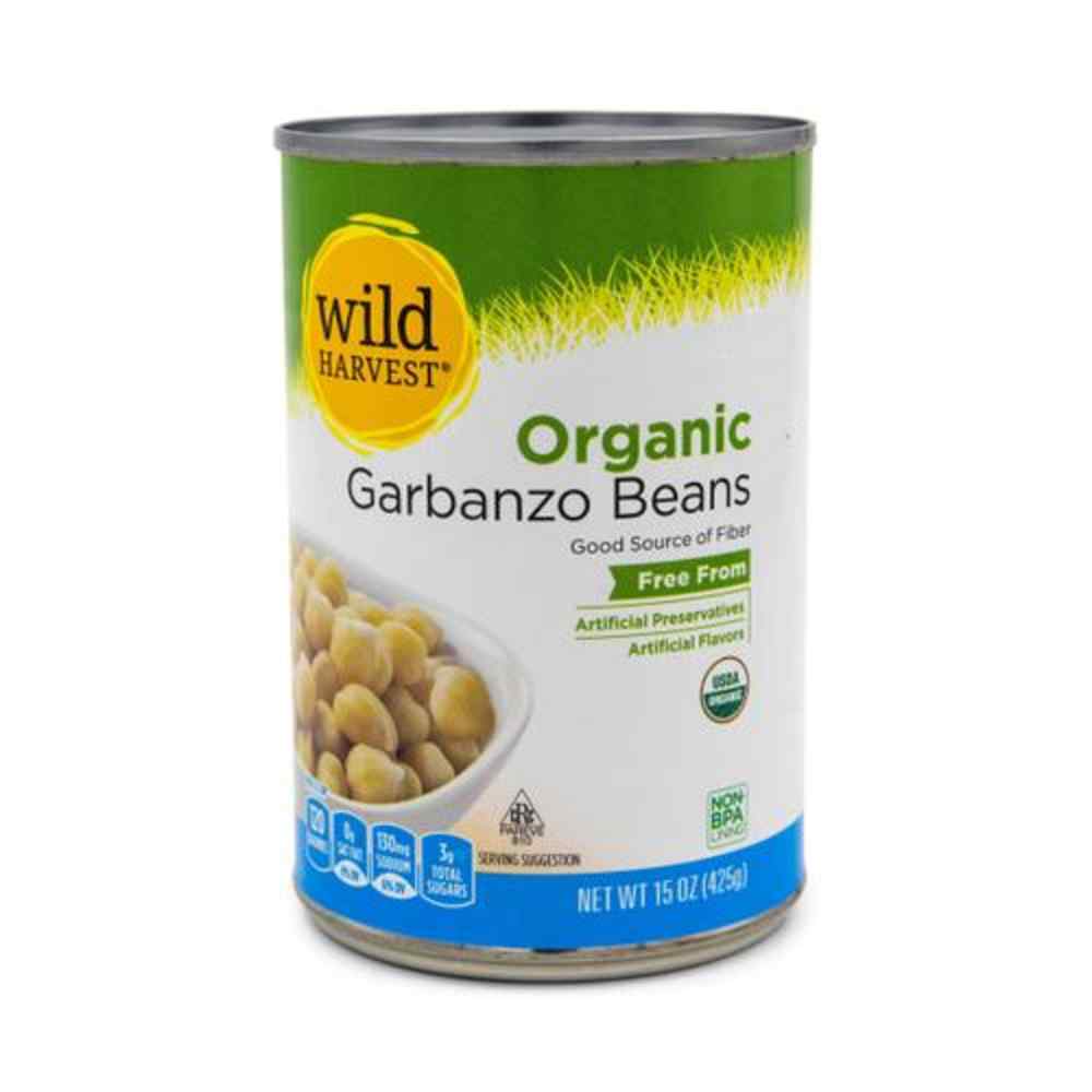 15 Oz Organic Garbanzo Beans, Pack of 12