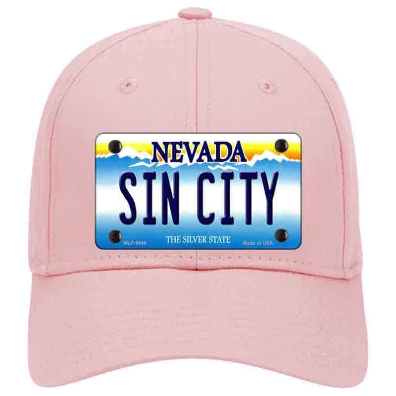 HAT-MLP-9546 4 X 2.2 in. Sin City Nevada Novelty License Plate Hat