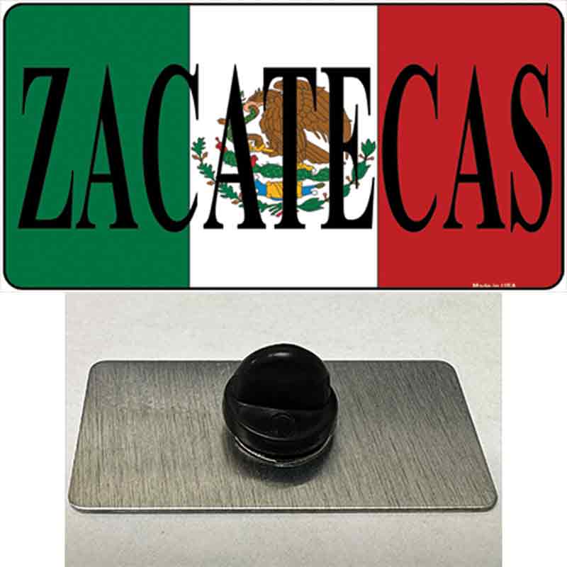 PIN-LP-3443 1.5 X 0.75 in. Zacatecas Novelty Rectangle Metal Hat Pin