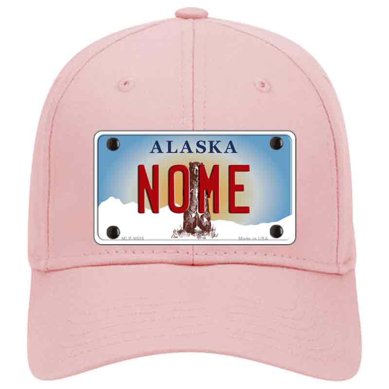 HAT-MLP-9585 4 X 2.2 in. Nome Alaska State Novelty License Plate Hat