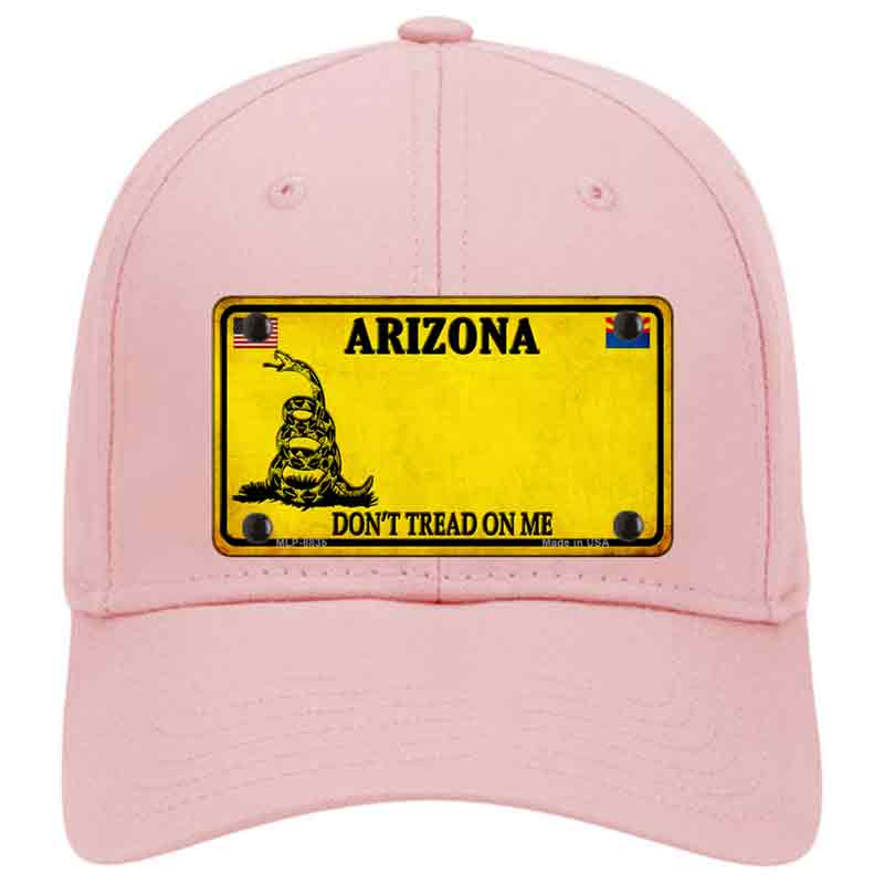 HAT-MLP-8835 4 X 2.2 in. Arizona Dont Tread on Me Novelty License Plate Hat