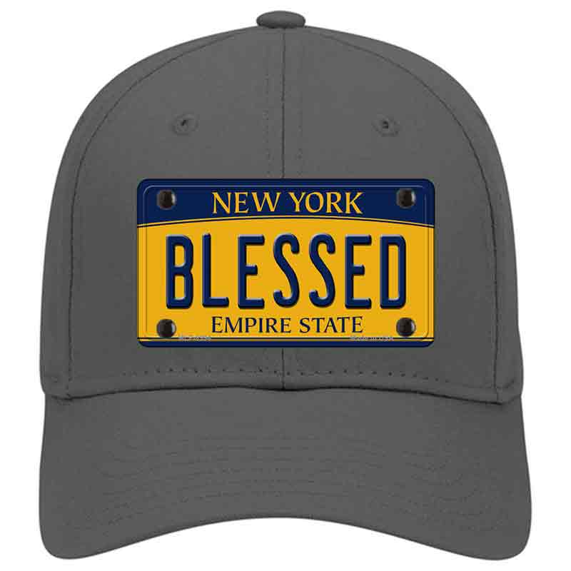 HAT-MLP-8994 4 X 2.2 in. Blessed   York Novelty License Plate Hat