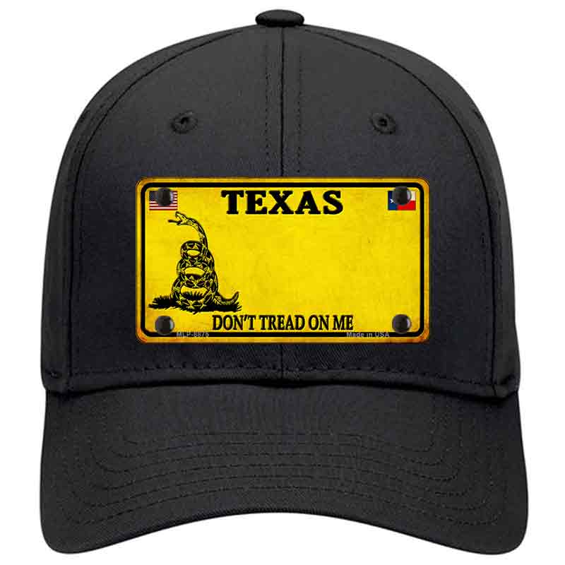 HAT-MLP-8875 4 X 2.2 in. Texas Dont Tread on Me Novelty License Plate Hat