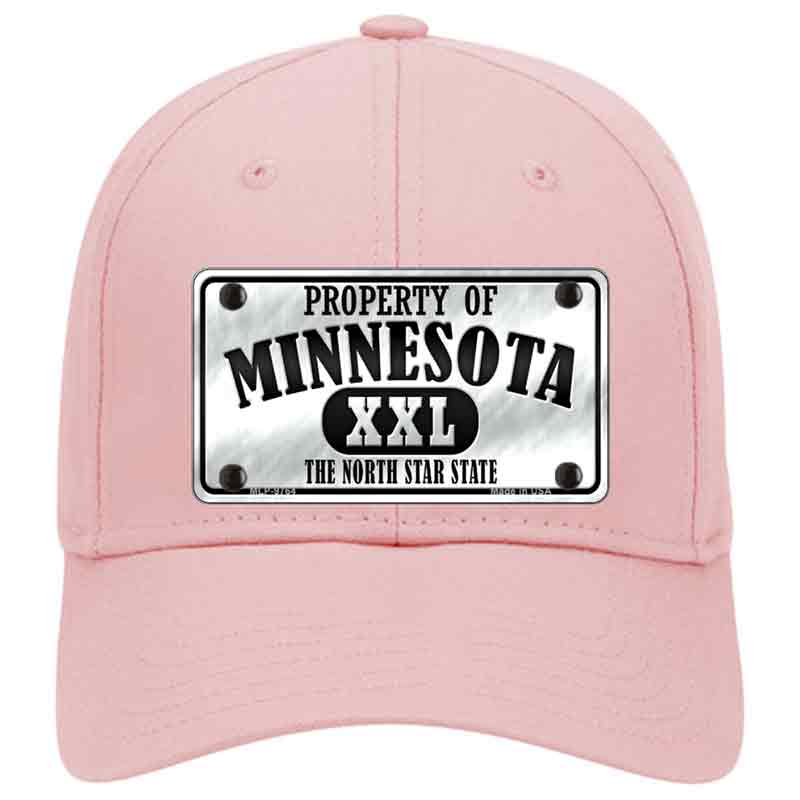HAT-MLP-9764 4 X 2.2 in. Property of Minnesota Novelty License Plate Hat