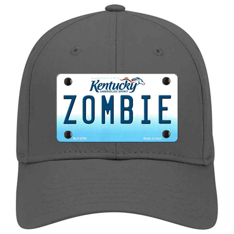 HAT-MLP-6755 4 X 2.2 in. Zombie Kentucky Novelty License Plate Hat