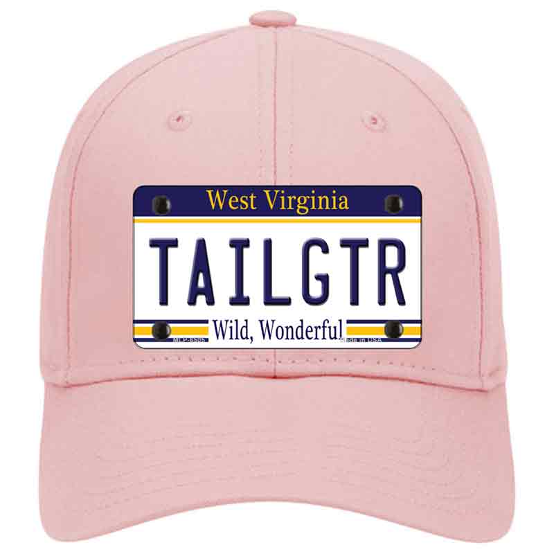 HAT-MLP-6505 4 X 2.2 in. Tailgtr West Virginia Novelty License Plate Hat