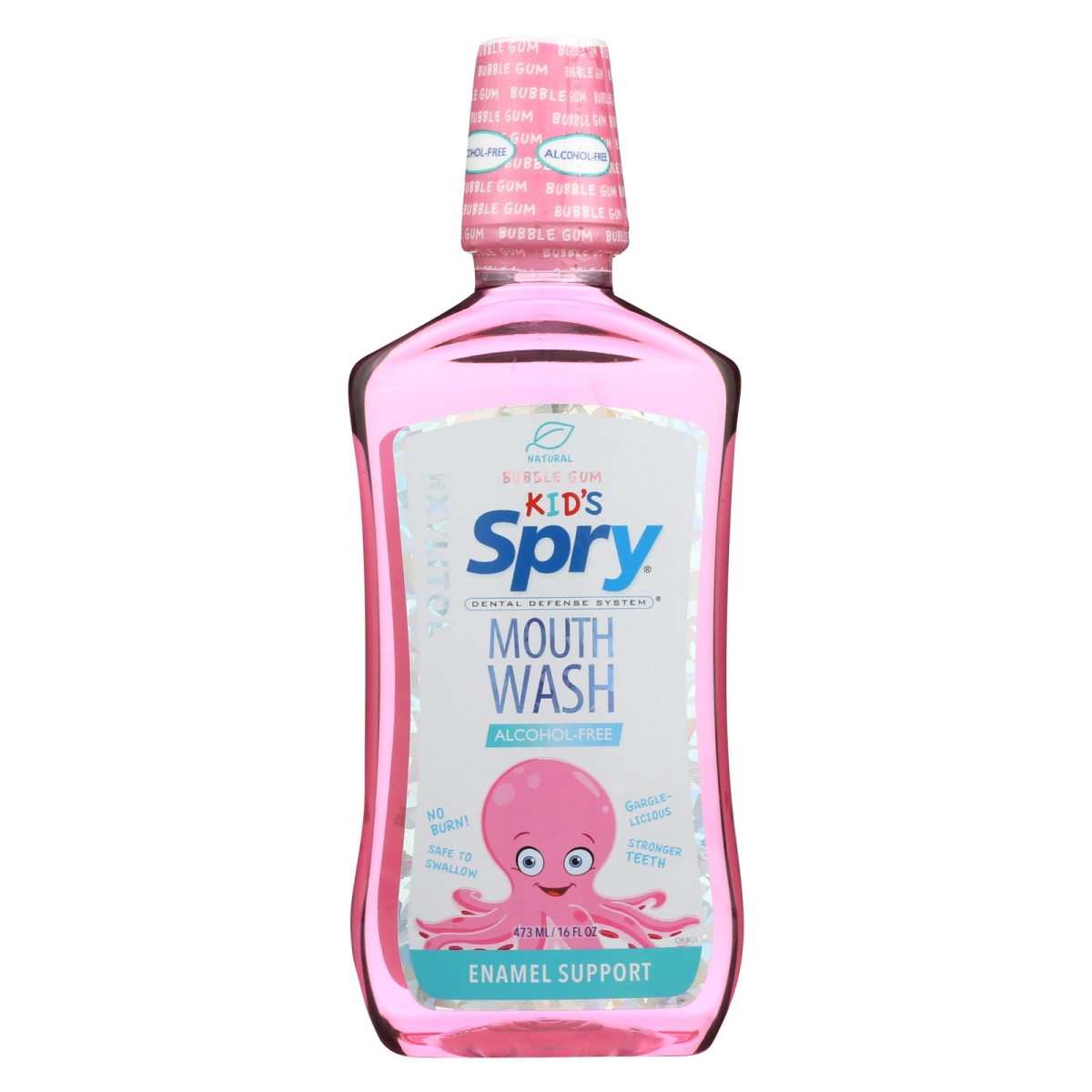 16 Fl Oz Kids Bubble Gum Mouth Wash