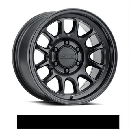 58B7905012 17 X 9 in. 5 X 127 in. Bolt Pattern -12 Mm Offset Rogue Satin Black Wheel