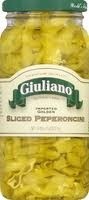 Giuliano Peperoncini Greek Golden Sliced - Pack of 6