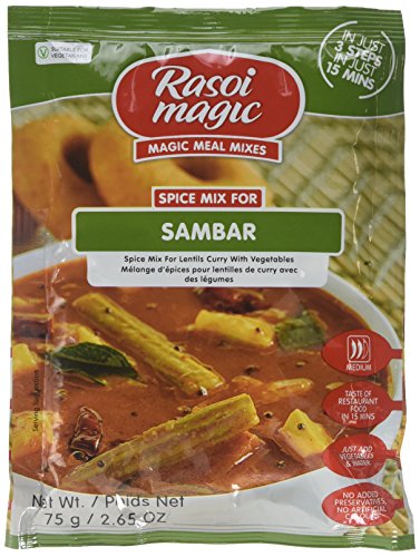 Rasoi Magic Sambar Spice Mix - 70 Grams (2.47Oz)