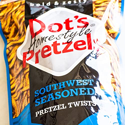 Dot's Southwest Seasoned Pretzel Twists - Bold and Zesty Pretzel Sticks - Original Homestyle Twists - 2, 16oz Bags thumbnail