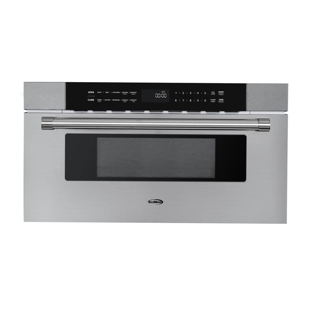 30 in. Microwave Drawer  1.2 Cu. Ft. Capacity in Stainless-Steel (KM-MD30-SS)