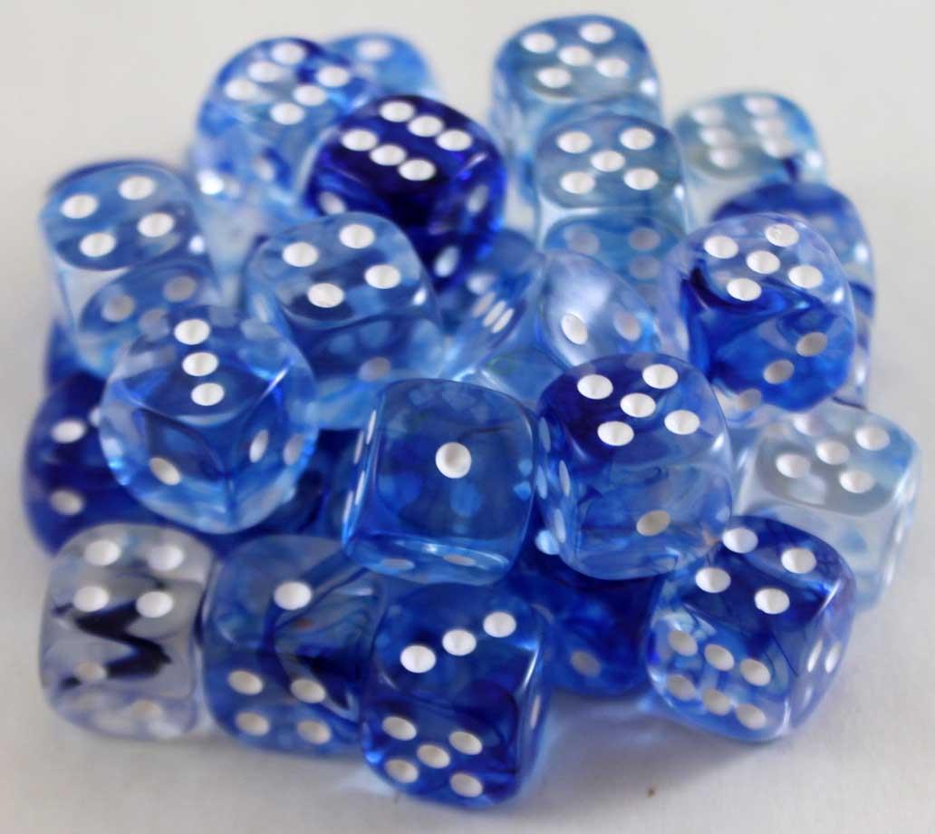 12mm 36d6 Nebula: Dark Blue/White