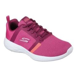 Skechers Performance Women's Go Run 600-15069 Sneaker, Pink,11 M US