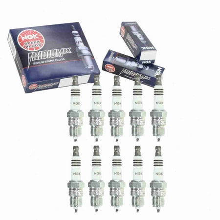 10 Pc NGK 7177 Iridium IX Spark Plugs for 1 10 2 4448 4502 4716 5330 AF42 ASF32P H8BP HGR9BQI IFT16 ITF16 ITF20TT SP501 V12YC XP24 XP24DP2 XP25 XP25DP