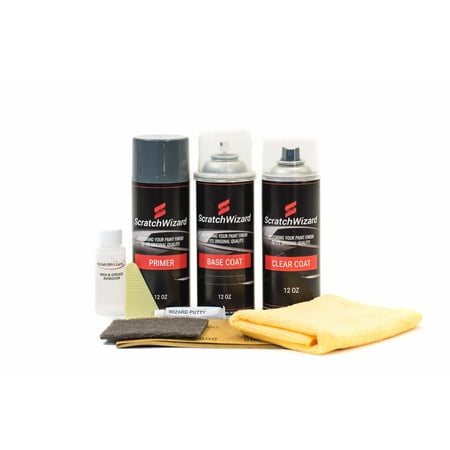 Automotive Spray Paint for 2013 Mercedes-Benz E-Class (786/7786) Stannite Gray Metallic by ScratchWizard(Spray Paint Kits)
