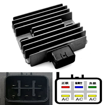 SH678A-12 SH678SA Motorcycle Voltage Regulator Rectifier for YAMAHA V-Star 1100 Midnight Custom XVS11 05-09 / V-Star 1100 Silverado XVS1100 03 / V-Sta