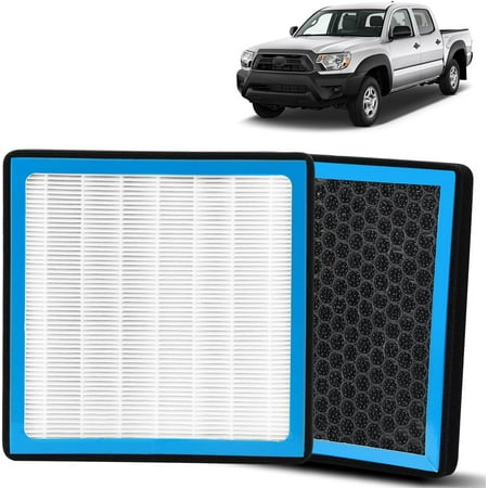 CF10374 Cabin Air Filter Compatible with Toyota 05-23 Tacoma  Dodge 13-16 Dart  Pontiac 03-08 Vibe Replaces #87139YZZ09 OEM Replacement AC Filter with