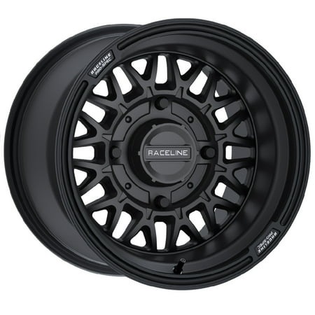 Raceline Omega 15x10 Wide ATV/UTV Wheel - Satin Black (4/156) +0mm