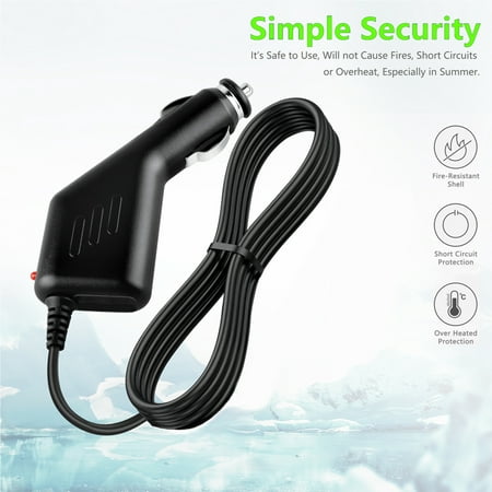 CJP-Geek Car Cigarette Plug Charger Replacement for Axion AXN-9905 DPF-8505PT Picture Frame Power