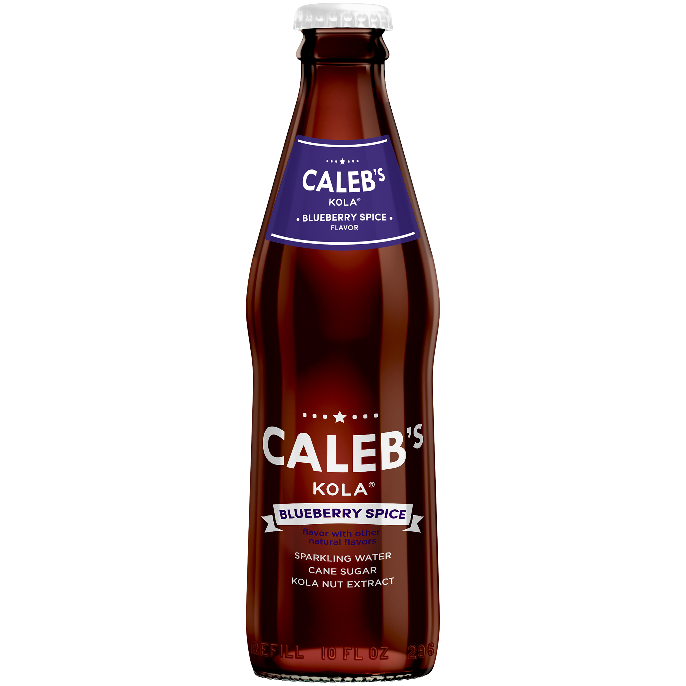 Caleb's Kola Blueberry Spice Sparkling Water, 10 Fl. Oz.