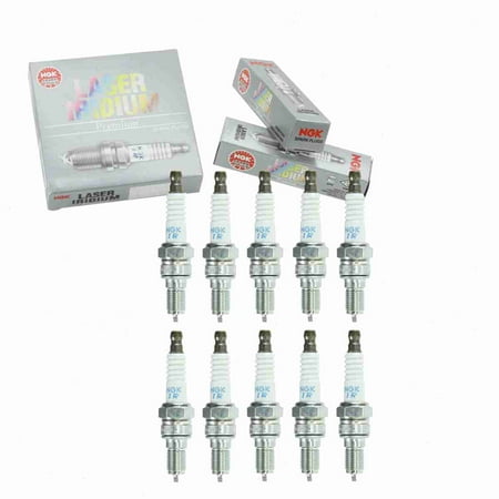 10 Pc NGK 4888 Laser Iridium Spark Plugs for 31912-MCW-003 5631 VNH27Z Ignition Wire Secondary