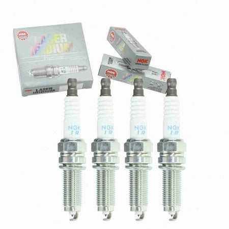 4 Pc NGK 7751 Laser Iridium Spark Plugs for 12290-R70 -A010-M1 12290-R70-A01 12290R70A010M1 Ignition Wire Secondary Fits Select: 2016-2018 2020-2023 J