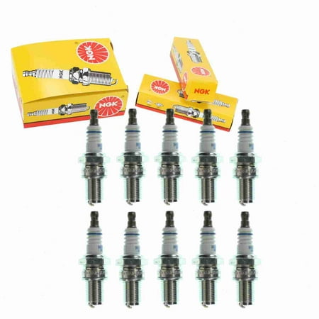10 Pc NGK 3252 Standard Spark Plugs for 09482-00472 4159 8600008 94702-00357 94709-00357 98079-59875 AP8600008 W27EMRC Ignition Wire Secondary
