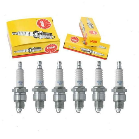 6 Pc NGK 6222 Standard Spark Plugs for 09482-00147 09482-00316 09482-00359 4020 4192 737027 7503 7903 801754 923 94701-00194 94703-00194 98076-55717 9