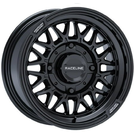 Raceline Omega 15x7 ATV/UTV Wheel - Gloss Black (4/137) +10mm [A13GB-57037+10]