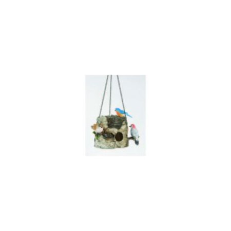 Spoontiques Birds/Tree Stump Birdhouse