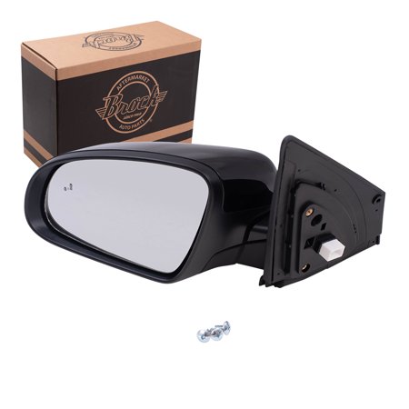 Brock 9332-0021L Replacement Power Door Mirror Compatible with 18-21 Hyundai Kona 19-21 Hyundai Kona Electric