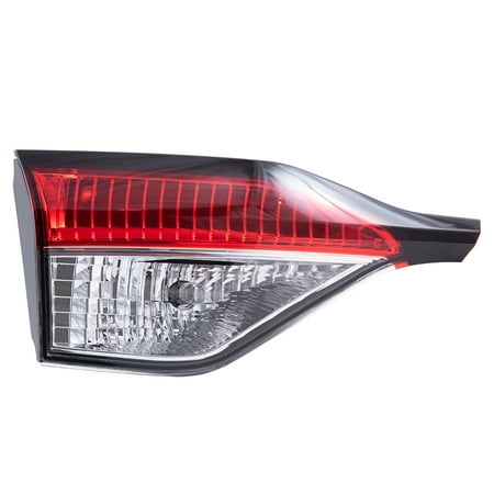 Brock 6222-0141L Replacement Tail Light Assembly Compatible with 2020-2024 Toyota Corolla L/LE/SE Sedan North America Built